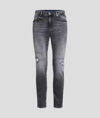 DISTRESSED SLIM JEANS