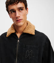 KL MONOGRAM DENIM JACKET