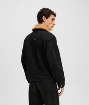 KL MONOGRAM DENIM JACKET