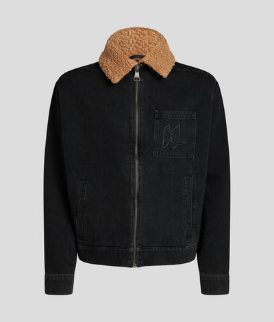 KL MONOGRAM DENIM JACKET