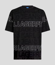 ALL-OVER KLJ LOGO T-SHIRT
