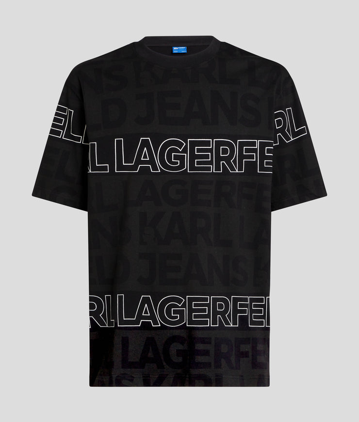 ALL-OVER KLJ LOGO T-SHIRT