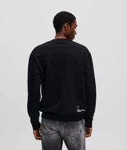 MONOGRAM BLEACHED SWEATSHIRT
