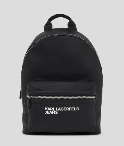 FAUX-LEATHER BACKPACK
