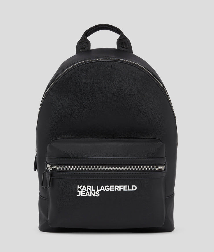 FAUX-LEATHER BACKPACK