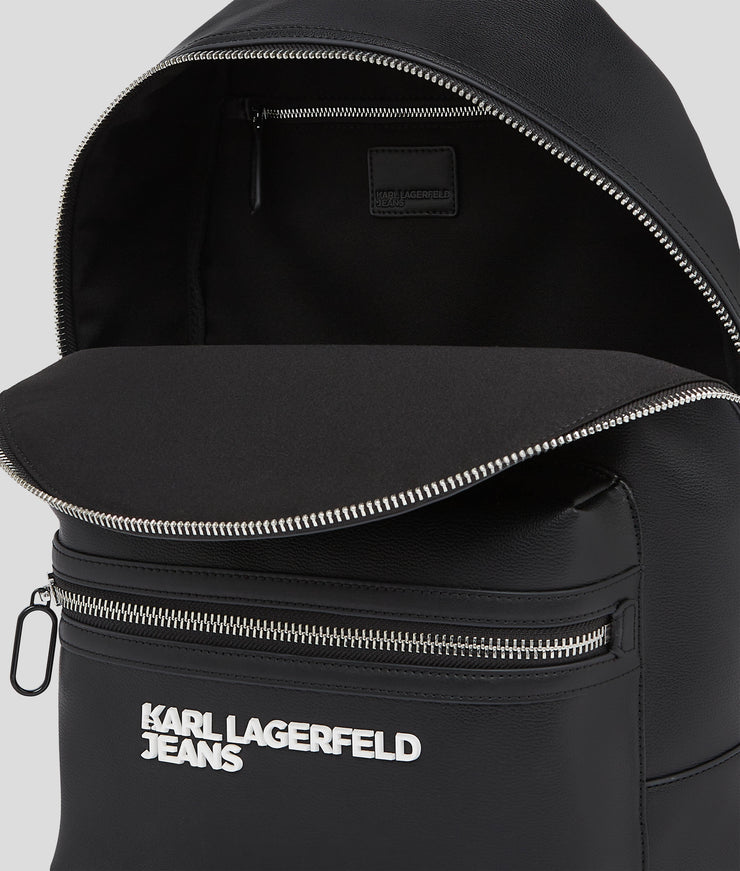 FAUX-LEATHER BACKPACK