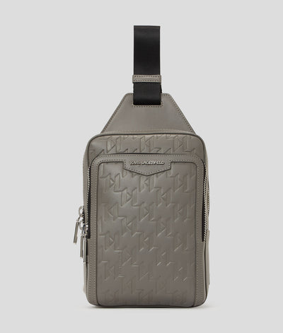 K/LOOM LEATHER SLING BAG
