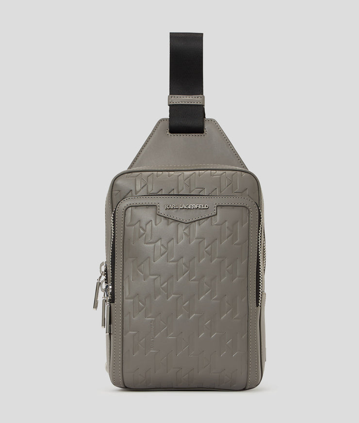 K/LOOM LEATHER SLING BAG