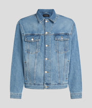 KL MONOGRAM DENIM JACKET