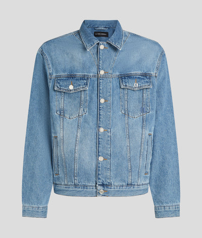 KL MONOGRAM DENIM JACKET