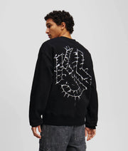 SHIBORI MONOGRAM SWEATSHIRT