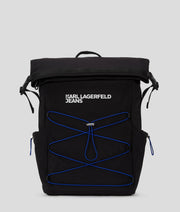 UTILITY DRAWSTRING ROLL-TOP BACKPACK
