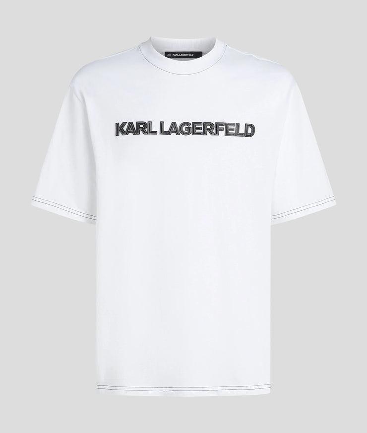 CONTRAST STITCH T-SHIRT