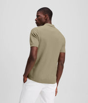 ZIP-UP POLO SHIRT