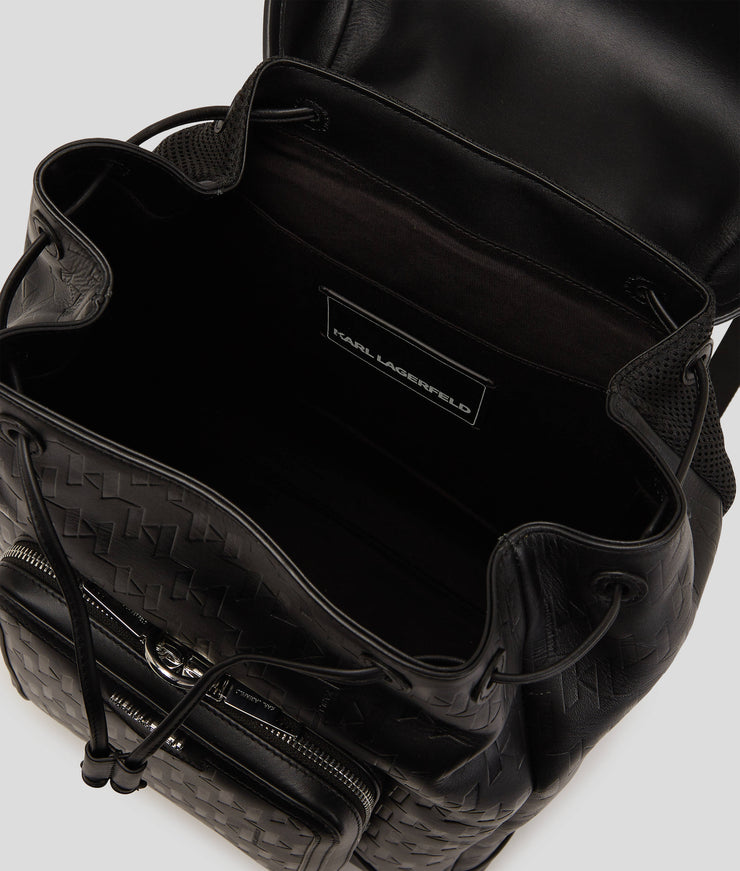 K/LOOM LEATHER BACKPACK