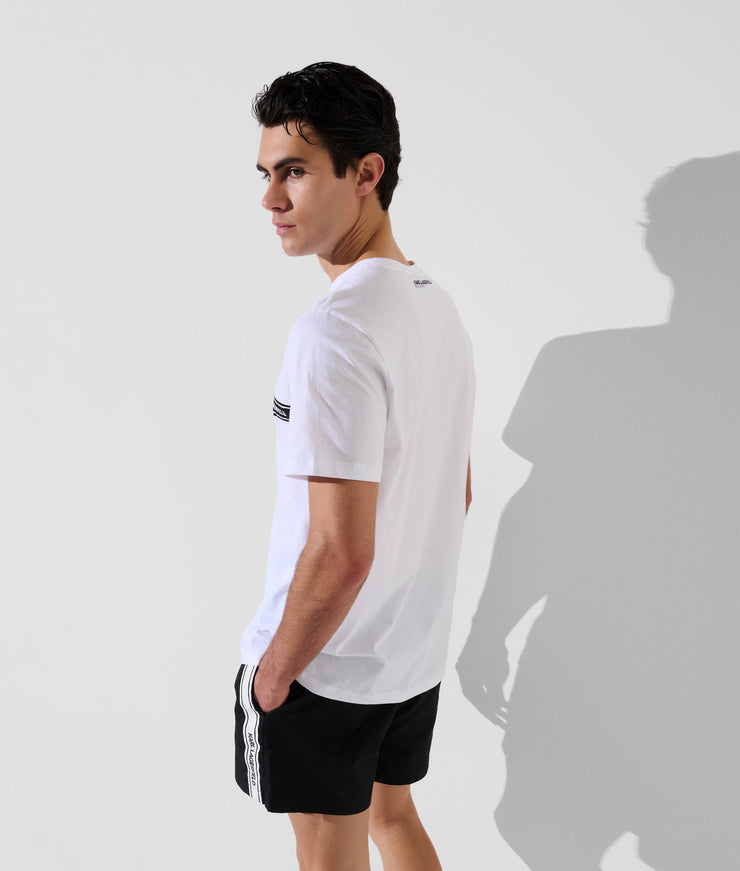 KARL LOGO BEACH T-SHIRT