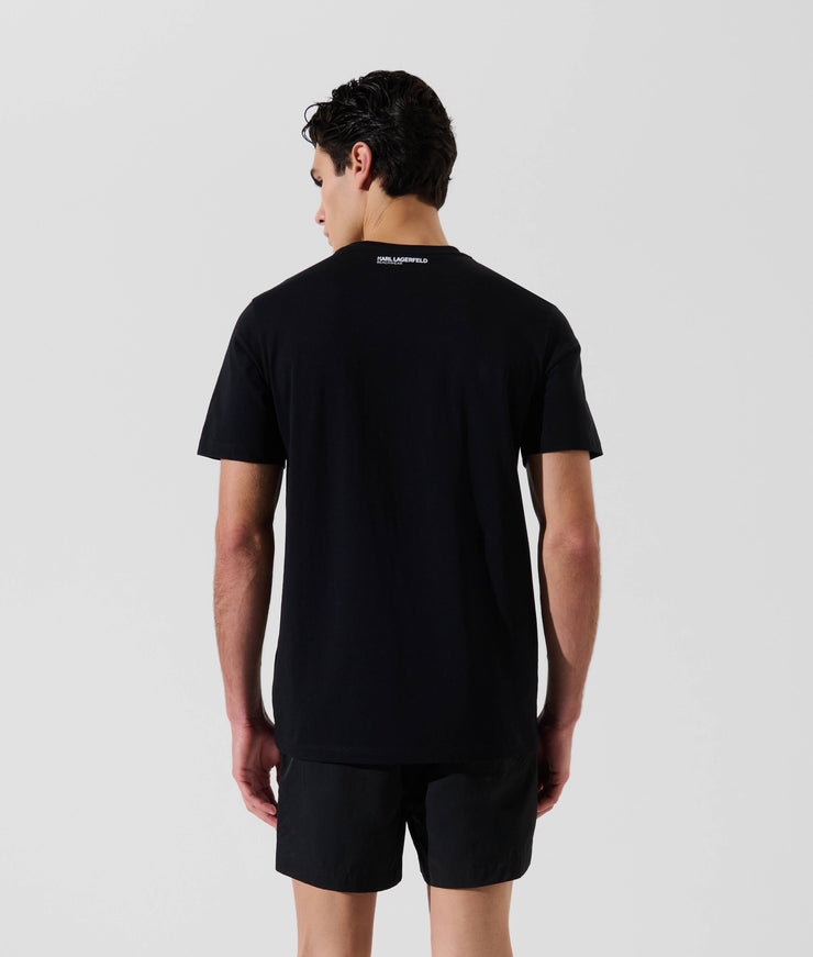 KARL LOGO BEACH T-SHIRT