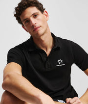 FLOWER PRINT POLO SHIRT